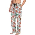 thumbnail image 5 of GZHJMY Christmas Stocking Men's Pajama Pants, Comfortable Lounge Pants with Drawstring Pockets Lounging Sleeping Pajama Bottoms, 5 of 7