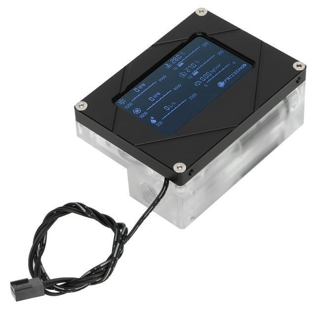 Indicador de CPU, Monitor de computadora Monitor de temperatura de computadora inteligente multifuncional Termómetro de temperatura del agua Rendimiento sólido