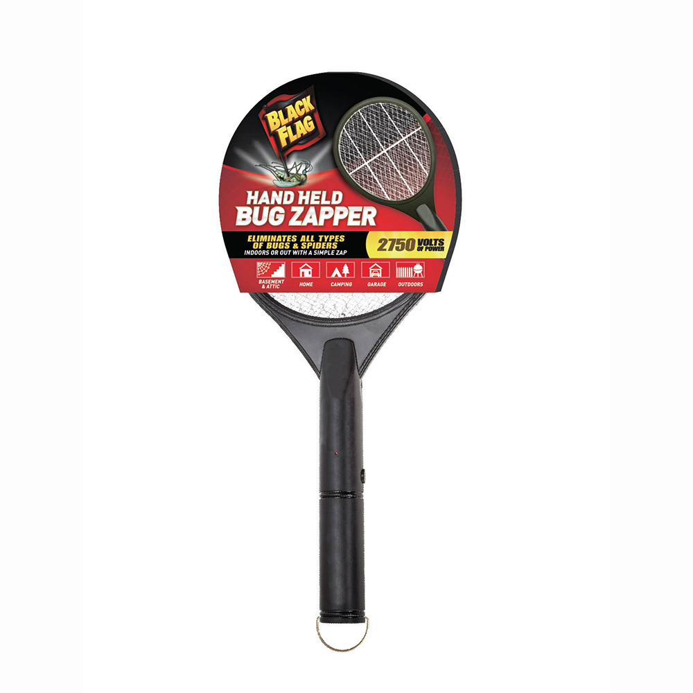 Black Flag Portable Handheld Insect Killer Racket photo 2