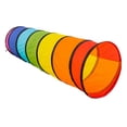 thumbnail image 2 of Túnel de juegos para niños, juego de tienda de campaña multicolor plegable, juguete para niños, túnel, tienda de campaña para perros y gatos, interior Sin bolso de mano, 2 of 8