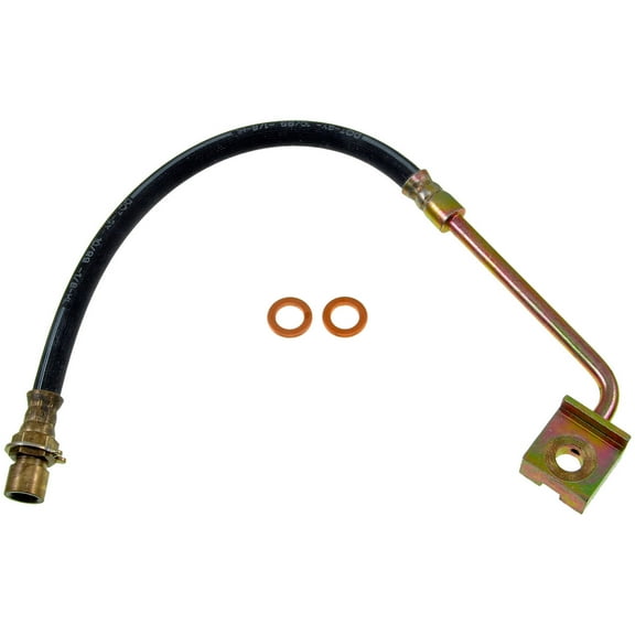 Dorman H38277 Front Driver Side Brake Hydraulic Hose for Specific Ford Models