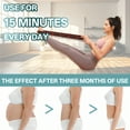 thumbnail image 6 of BESTSKY Yoga Strap,Eight Section Layout Stretching Strap,Exercise Bands Resistance for Yoga,Pilates,Rehab,Fitness,Strength Training,Style1, 6 of 7