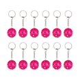 thumbnail image 3 of 12 Uds llaveros bola llaveros adornos bolso elegante accesorios llavero bola llavero para fiesta de aniversario mochila bolso, 3 of 8