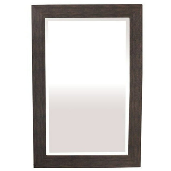 Yosemite MINT003 Home Decor Framed Mirror, Medium - Espresso