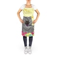 thumbnail image 2 of Carolines Treasures BB6139APRON Easter Eggs Chow Chow Blue Apron Large multicolor, 2 of 4