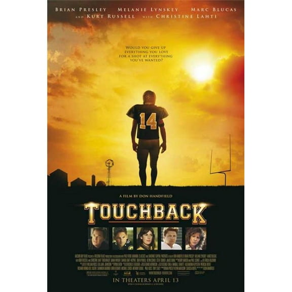Pop Culture Graphics Touchback Movie Poster Print - 27 x 40