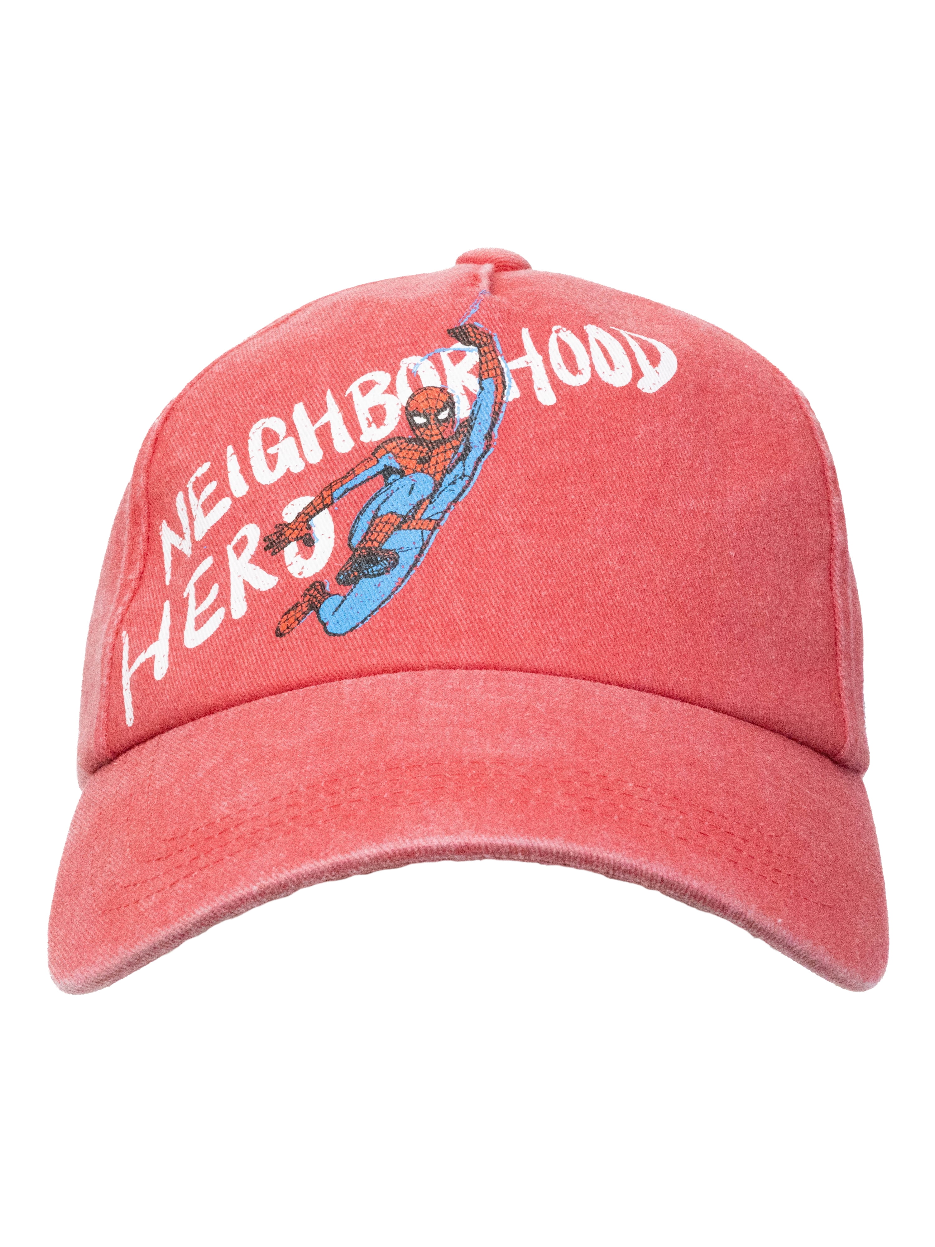 Spider-Man Boys Baseball Hat, Red, One Size Fits Most