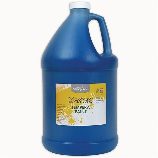 Rock Paint & Handy Art RPC204732 1 gal Little Masters Tempera Paint, Light Blue