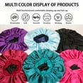 thumbnail image 4 of Yoyauz Satin Hat Sleep Hair Cap - Silk Hat, Suitable For Various Hairstyles, Equipped With Elastic Soft Band For Hair Care, 4 of 6