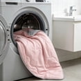 thumbnail image 6 of Solid Color Wavy Cooling Comforter Air Conditioning Quilt Soft Breathable Lightweight Summer Blanket for Bedroom 100x150cm, 6 of 8