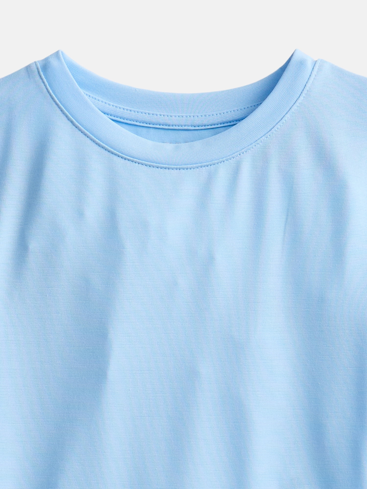 Athletic Works Girls Active Tee with Short Sleeves, Sizes 4-18 & Plus