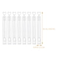 thumbnail image 2 of 24pcs Transparent Bubble Wands Toy Mini Bubble Wands Empty Bubble Wands, 2 of 7