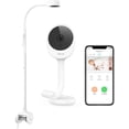 thumbnail image 1 of NETVUE Peekababy Baby Camera Monitor, Wireless Baby Monitor with Camera & Audio, 4-in-1 Crib Mount, Smart App, Sleep Analysis & Two-Way Talk, 1 of 8