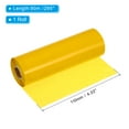 thumbnail image 2 of Unique Bargains 4.33'x295' (110mmx90m) Wax Thermal Transfer Ribbon, 1 Roll 1/2' Core Ink Out Barcode Ribbon with Core, Yellow, 2 of 6