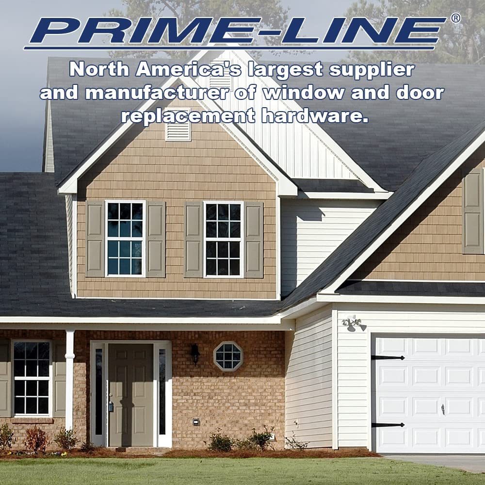 Prime-Line Products U 10385 Door Strike, Accommodates 5-1/2 in. to 6 in. Hole Centers, Steel, Satin Nickel Plated - image 3 of 4