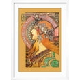 thumbnail image 2 of Art.com Savonnerie de Bagnolet Art Print by Alphonse Mucha, White Frame Wall Art, 17" x 23", 2 of 5