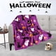 thumbnail image 4 of Xihbxyly Manta de Franela para Halloween, Diseño de Calabaza Aterradora, Suave y Cálida, Portátil, Ideal para Usar En Sofá o Cama, Ideal para Decoración de Halloween, Lavable a Máquina, 150 X 200 Cm., 4 of 7