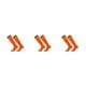 thumbnail image 4 of Calcetines deportivos Yuarrent para hombre cómodos hockey fútbol Naranja adulto, 4 of 6