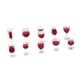 thumbnail image 3 of 1:12 Casa de muñecas Simulación Copa de champán Kits de modelo de copa perfke Copa de vino tinto de simulación, 3 of 8