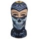thumbnail image 2 of Pasamontañas de poliéster con diseño de calavera para motociclistas, protección UV y máscara facial completa, 2 of 4