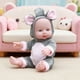 thumbnail image 3 of Muñeca de vinilo, muñeca parlante artificial, muñeca infantil, juguete lavable, casa de juego de goma suave, juguete de decoración de muñecas, 3 of 5