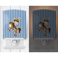 thumbnail image 2 of Brunette Boy Knight on Horse Ceramic Night Light, 2 of 2