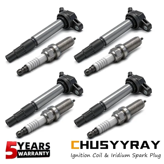 4 Ignition Coil 4 Genuine Toyota Spark Plug For 2009-2017 Toyota Corolla 1.8L