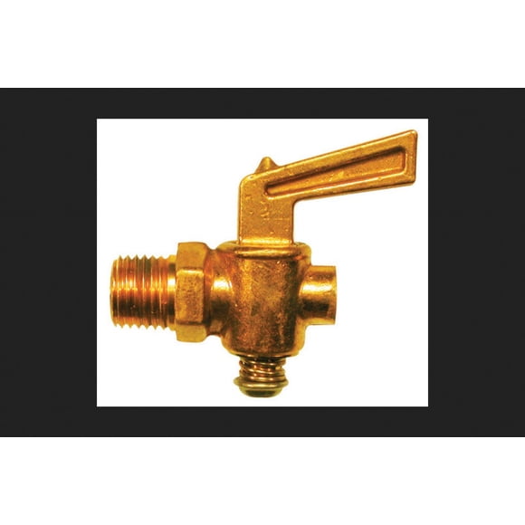 Válvula JMF Drain 30 psi de latón 1/8 de diámetro