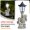 solar lights outdoor, variant on Solar Garden Decorations, Outdoor Porch Ornaments With Two Cherub Figurines, Intricate Wings, Floral Base, And Solar-Powered Light, Courtyard Handicrafts For Lawn, Porch, And