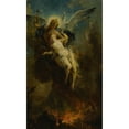 thumbnail image 2 of Henri Leopold Lévy 16x24 Black Ornate Framed Double Matted Museum Art Print Titled: The Phoenix, 2 of 5