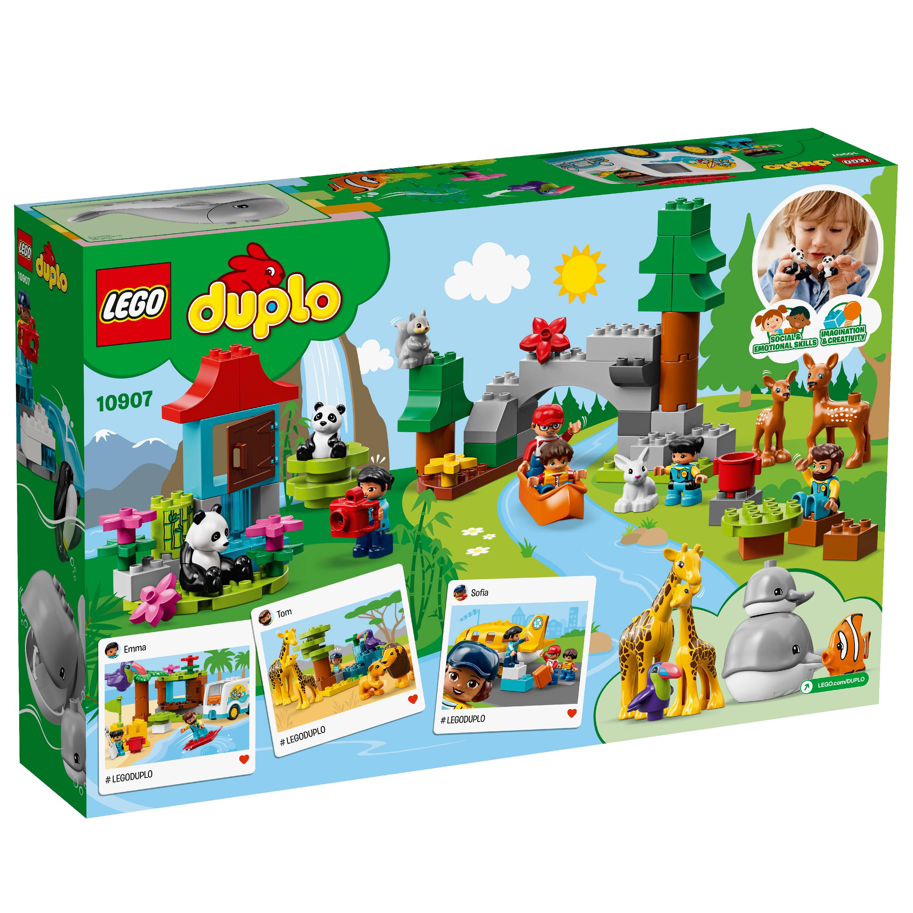 LEGO DUPLO Town World Animals 10907 Building Bricks (121 Pieces) - image 5 of 7