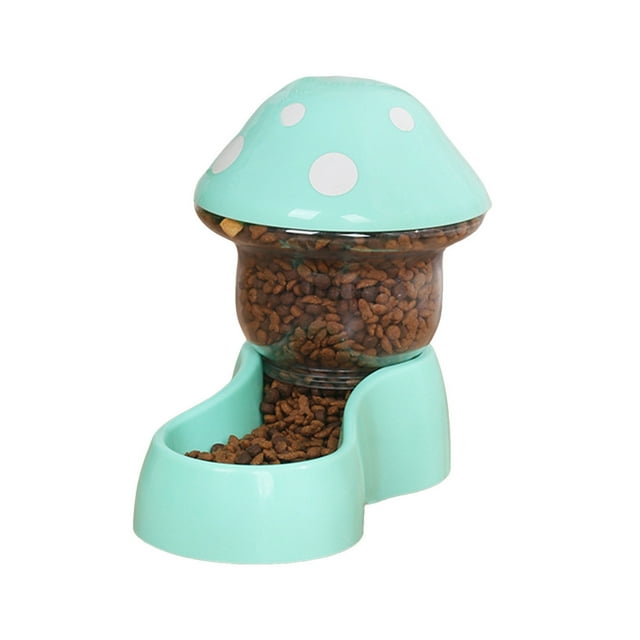 Distributeur Automatique de Nourriture et d'Eau pour Chats Chiens Chiots Design en Forme pour Usage Intérieur et Extérieur