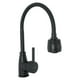thumbnail image 1 of Monomando para fregadero con Cuello flexible Foset TBF-87M negro, 1 of 3