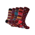 thumbnail image 2 of Men's Groovy Designer Dress Socks 5 Pack, 2 of 6