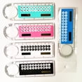 thumbnail image 2 of Mini Ultra-thin Straight Ruler with Solar Calculator Magnifier Multifunction Calculator School Office Supplies, Black, 2 of 5