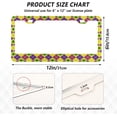 thumbnail image 3 of Coolnut 2Pcs License Plate Frames Mardi Gras Universal Aluminum License Plate Holder Cover Rust-Proof Car Tag Frame with Screw Caps Home Decor, 3 of 7