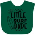 thumbnail image 3 of Inktastic Little Surf Dude with Surfboard Boys Baby Bib, 3 of 4
