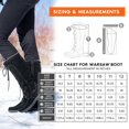 thumbnail image 4 of Comfy Moda Bottes d'Hiver pour Femmes Warsaw avec Doublure en Fourrure et 3M Thinsulate, 4 of 5