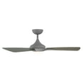 thumbnail image 5 of Mykonos Indoor and Outdoor 3-Blade Smart Ceiling Fan 52in Matte Black with 3000K LED Light Kit and Remote Control, 5 of 7