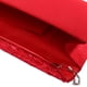 thumbnail image 4 of Monedero de Las Mujeres de partido del hombro de bolsa de embrague BLESIY color rojo Cadena del bolso, 4 of 8