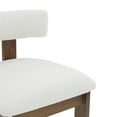 thumbnail image 7 of Safavieh Macey Wood Barstool in Ivory / Walnut, 7 of 7