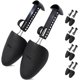 thumbnail image 1 of pares de soportes automáticos ajustables de plástico de dos vías para zapatos, 1 of 5