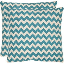 Safavieh Striped Tealea Pillow, Set of 2