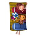thumbnail image 3 of Paula y Amigos Toalla de playa de secado rápido con diseño temático, regalo para mujeres y niñas, ideal para cumpleaños, fans, amantes de la música, uso en la playa o al aire libre, 78 × 180 cm, 3 of 6
