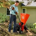 thumbnail image 2 of DR Power 3” 9.5 HP 4-Cycle Gas Powered Wood Chipper Shredder, 2 of 5