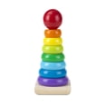 thumbnail image 1 of Anillo educativo de madera con forma de arcoíris de Melissa & Doug, 1 of 7