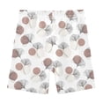 thumbnail image 4 of joogoo Art Ginkgo Leaves Girls Lined Shorts Bike Dance Bottoms 5T, 4 of 7
