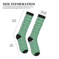 thumbnail image 2 of Picia Christmas French Bulldog Printed Sports Compression Socks - 15-20mmHg Graduated Compression, High-Performance Soft and Breathable Socks for Men and Women, 2 of 5