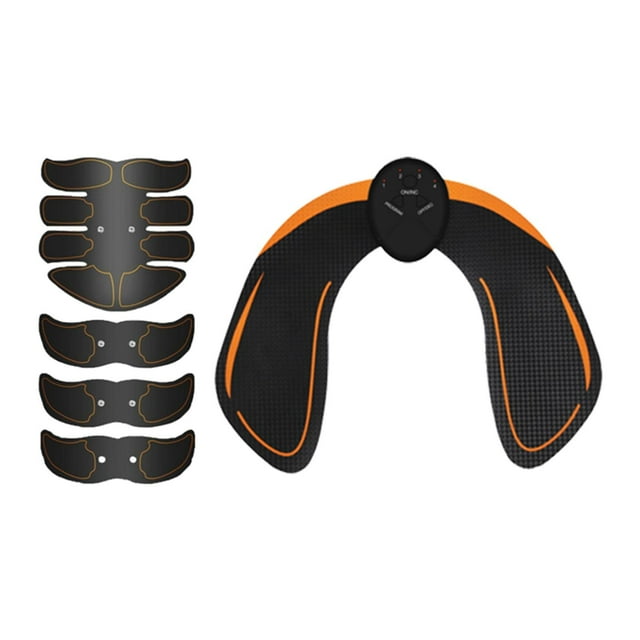 Masajeador de Estimulador muscular electrónico, máquina Ab, entrenador, entrenamiento de fuerza, entrenamiento de brazo de cuerpo completo, tóner