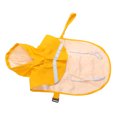 thumbnail image 1 of Veste de Pluie pour Chien, Imperméable à Capuche Multi-Usage Jaune Confortable Réfléchissant pour Camping pour Extérieur, 1 of 7